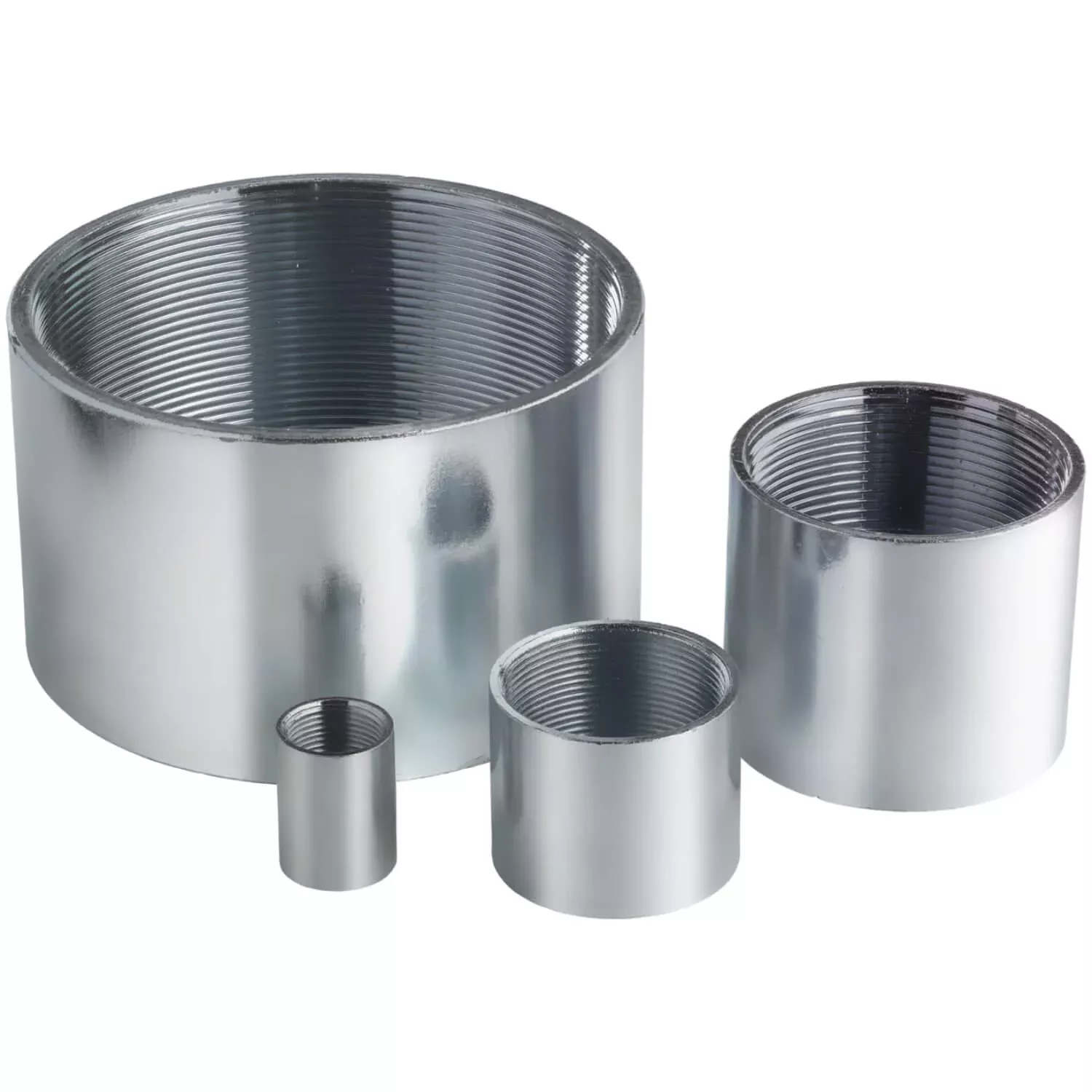 1-1/2" Galvanized Conduit Coupling | RMC/IMC Steel