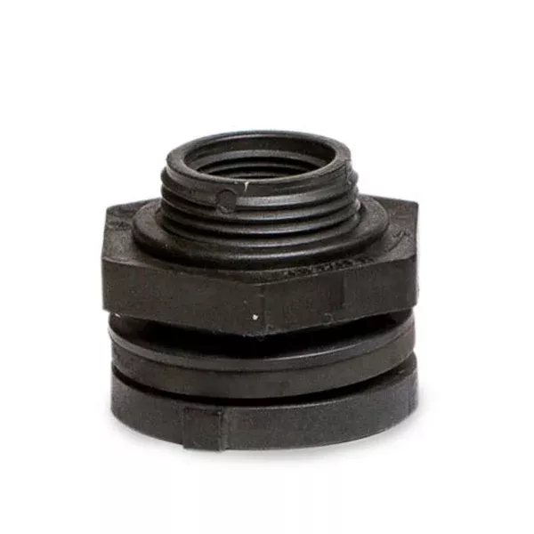 1/2" Polypropylene Tank Adapter & EPDM Gasket