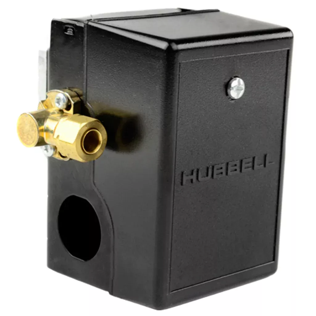 1 Port Pressure Switch 80 - 100 PSI 16 Amp Hubbell Furnas 69JF6Y