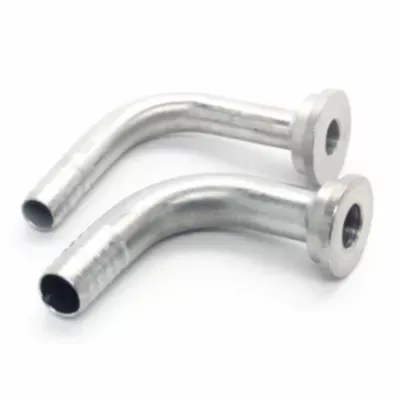 3/16" Tailpiece 90 Degree 304SS