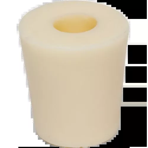 #3 Rubber Stopper with Hole for Airlock - Fits Beer Bottles