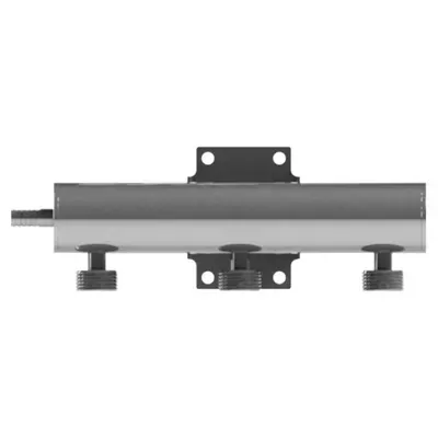 3-Way Beer Manifold 3/8" Barb Inlet 2 Outlets