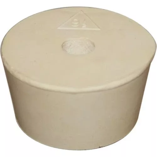 #9.5 Food-Grade Rubber Stopper - Drilled for Fermentation Airlock