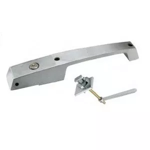 (A6-3a) Kason 1239C Handle w/Lever Brushed complete w/key