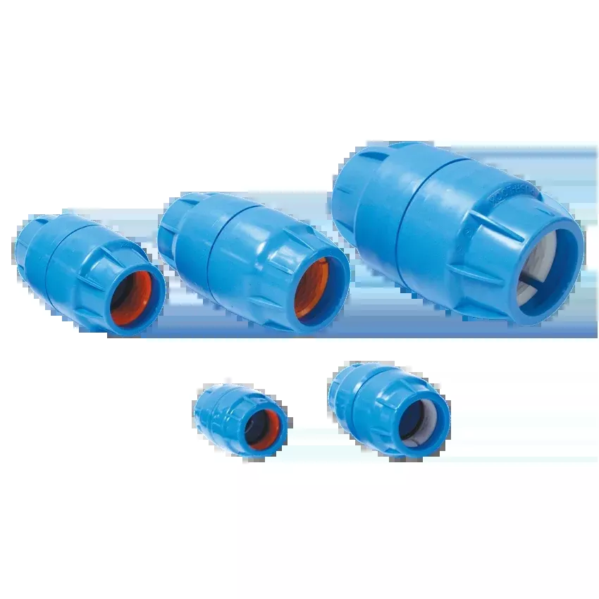 Comfit Couplers | HDPE Duct Push-Fit Connectors | 230 PSI | Tool-Free Air-Tight Assembly