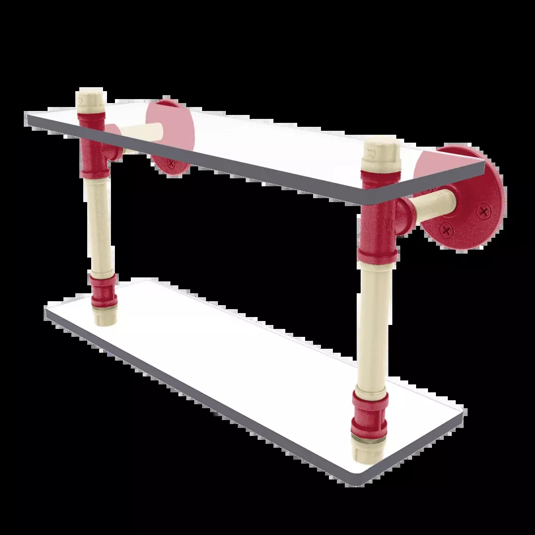 Diamond Collection Double Glass Shelf Arizona Edition