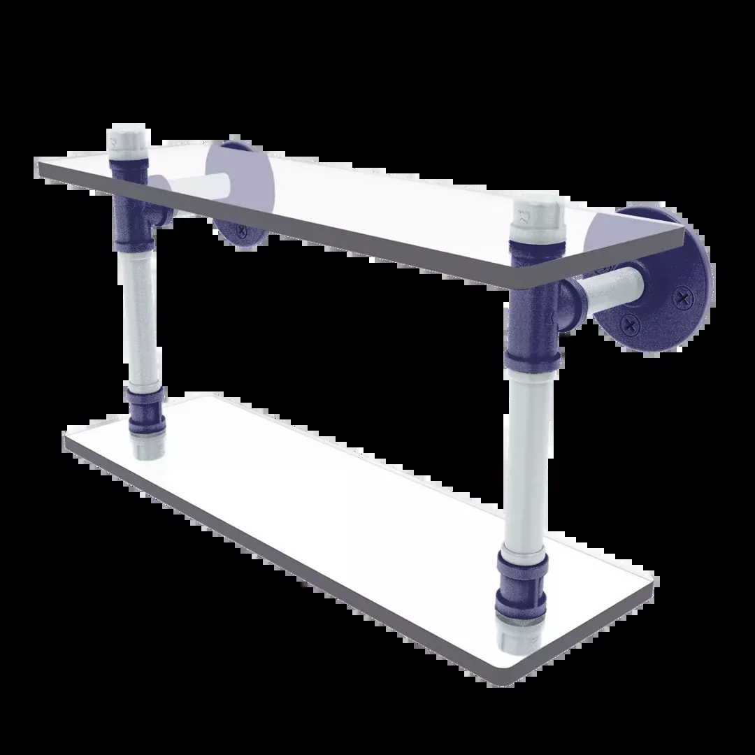 Diamond Collection Double Glass Shelf Colorado Edition