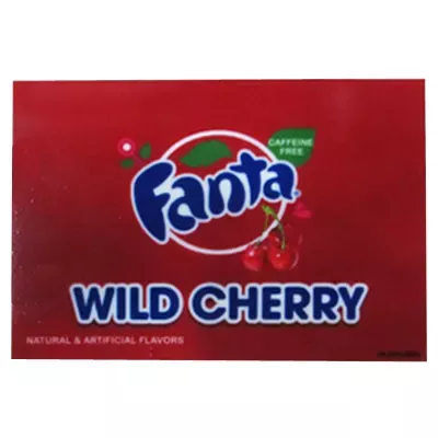 FBD Flavor Card Fanta Wild Cherry
