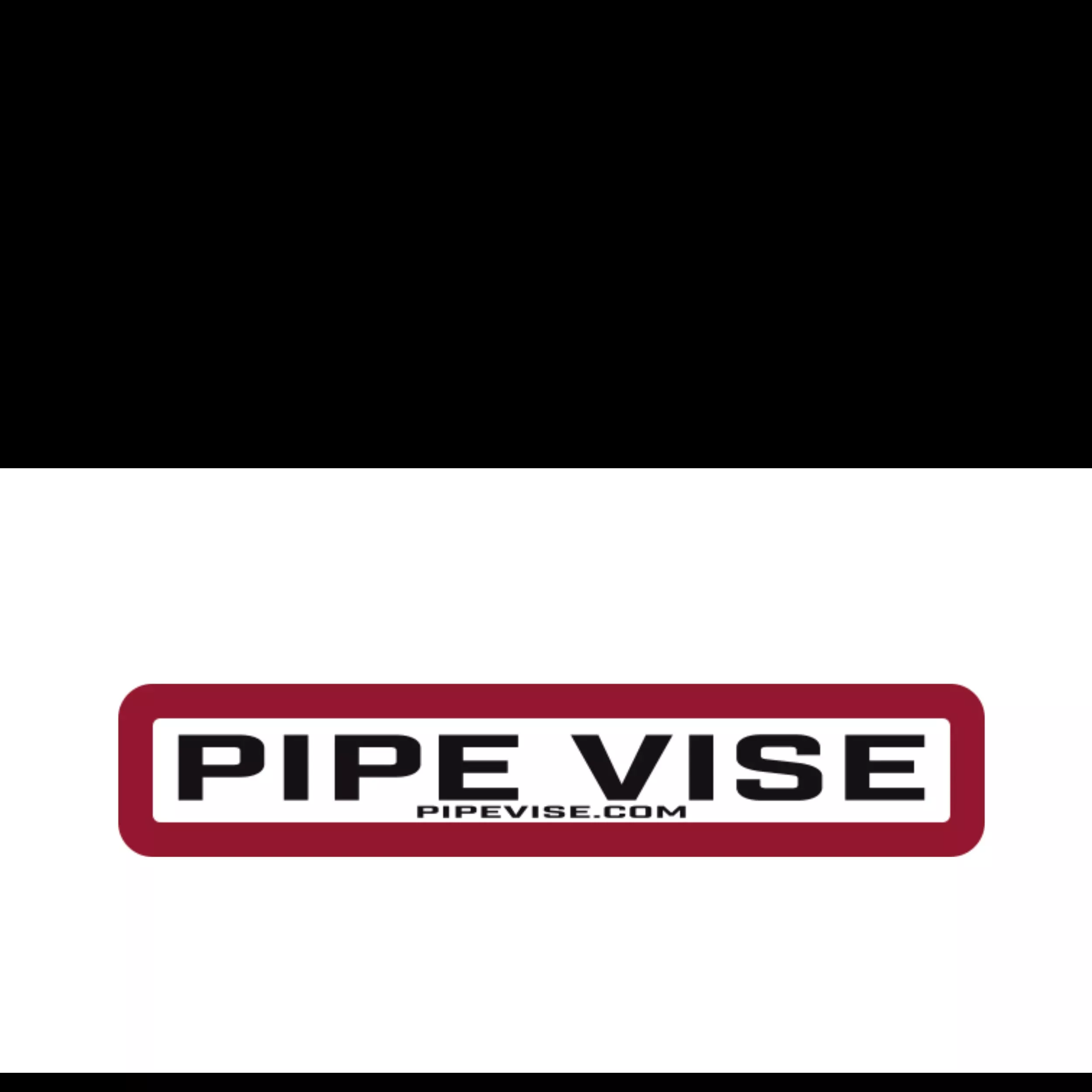 Pipe Vise Stickers 6"x1" (Pack of 6)