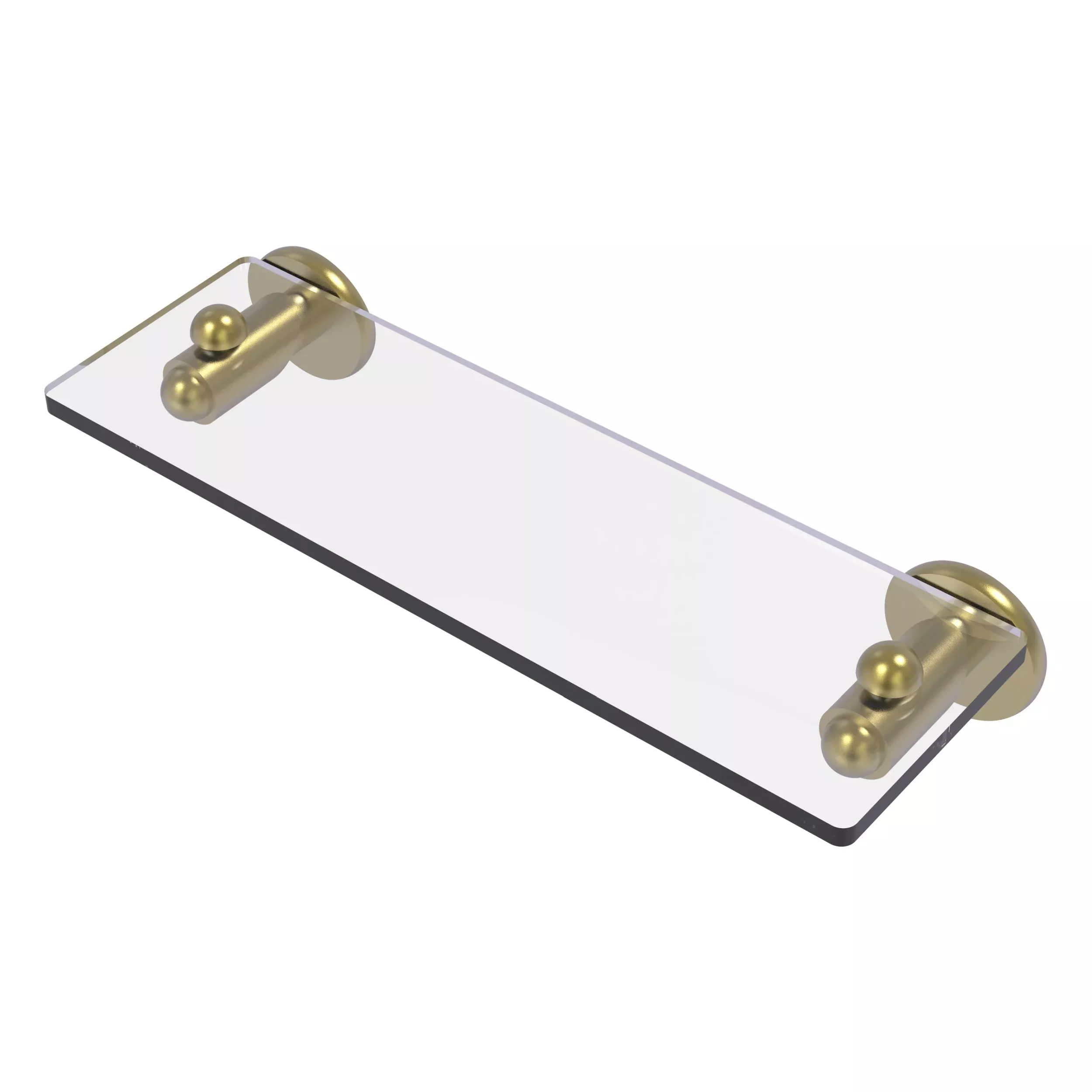 Soho Collection Glass Vanity Shelf with Beveled Edges