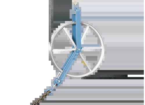 Underground Fiber Optic Cable Sheave | 24" Arc | Tie-Off Arm