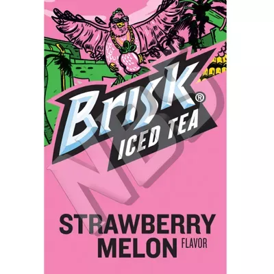 Valve Label NBS64 Brisk Strawberry Melon