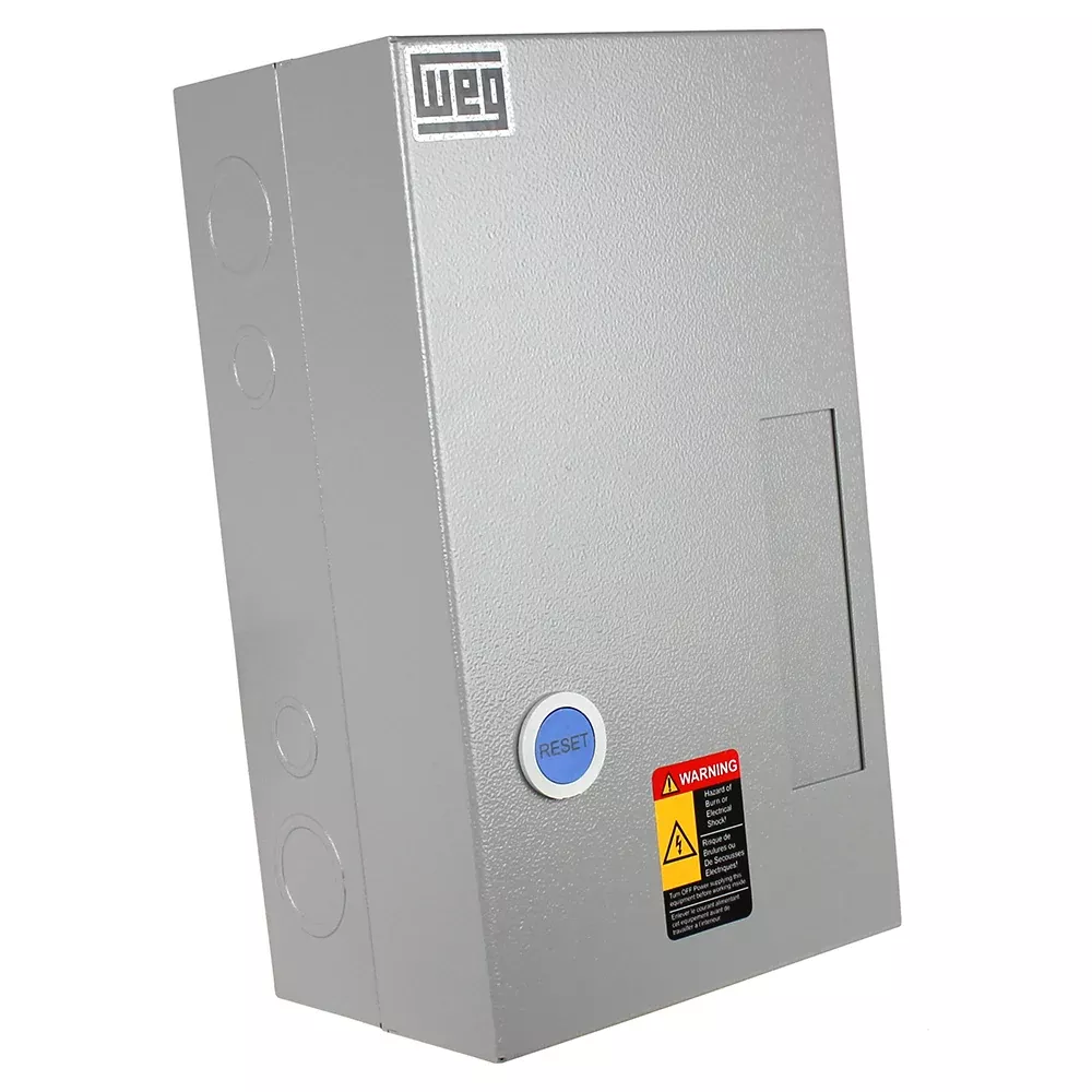 WEG 10 HP 1 Phase Magnetic Starter NEMA 1 208-240V 32 - 50 Amp ESWS-B50V24E-RM71