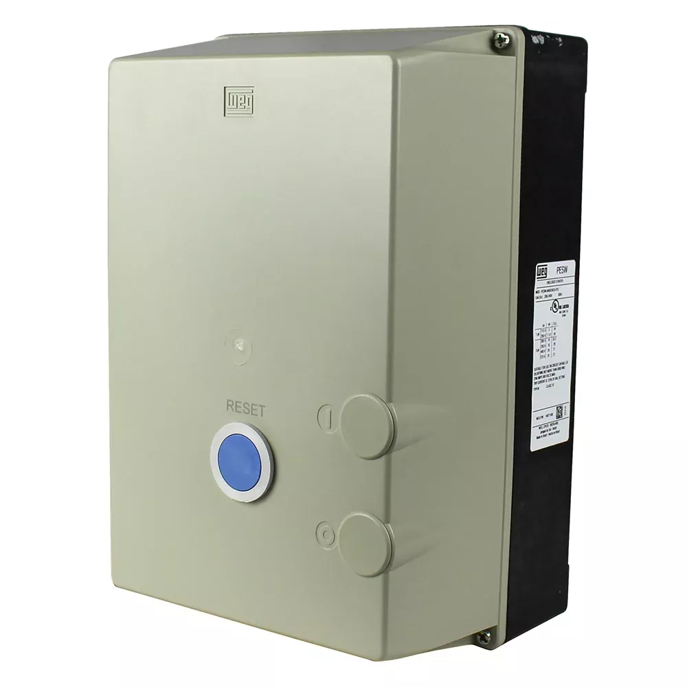 WEG 15 HP 3 Phase Magnetic Starter NEMA 4X 208-240V 25 - 40 Amp PESW-40V24EX-R35