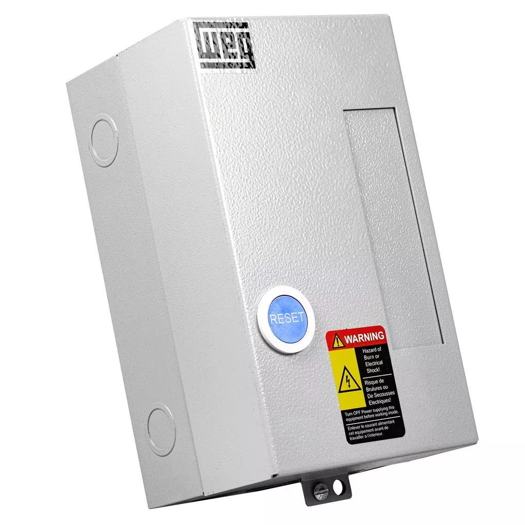 WEG 2 HP 1 Phase Magnetic Starter NEMA 1 208-230V 8 - 12.5 Amp ESWS-B12V24E-RM30