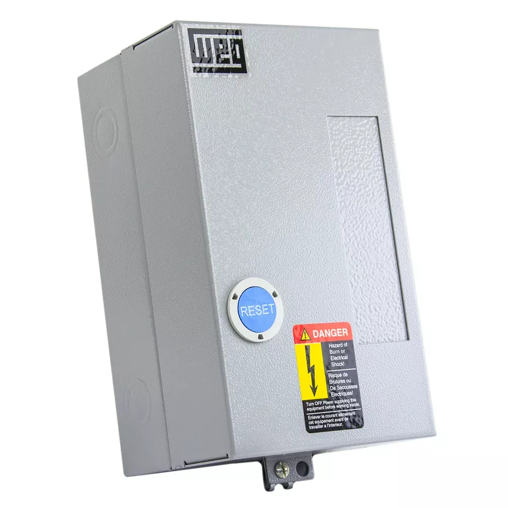WEG 3 HP 1 Phase Magnetic Starter NEMA 1 208-240V 15 - 23 Amp ESWS-25V24E-RM33