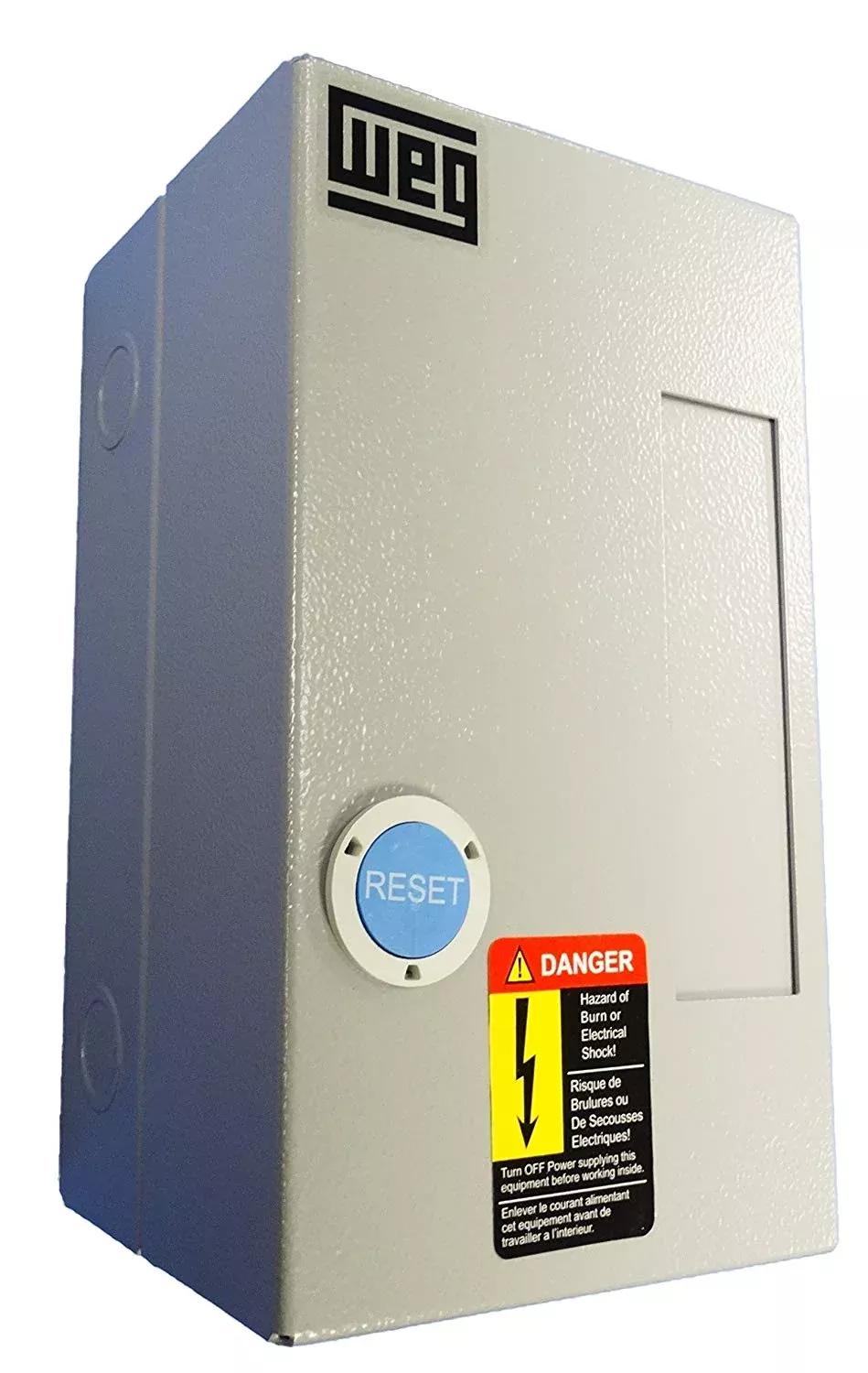 WEG 5 HP 3 Phase Magnetic Starter NEMA 1 208-240V 11 - 17 Amp ESW-18V24E-R32