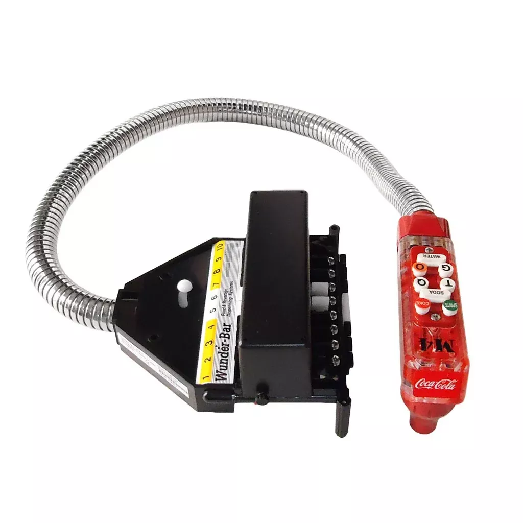 Wunder-Bar 8-Button Post-Mix Soda Gun for Carbonated and Non-Carbonated Beverages