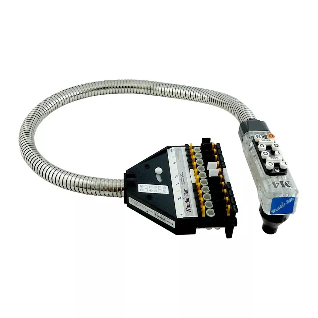 Wunder-Bar Mark 4 Bargun, 10 Button, 36" Hose, Black - M410620KSM3