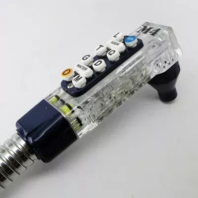 Wunder-Bar Mark 4 Bargun, 10 Button, 36" Hose, Blue | M410620BSM3-RC