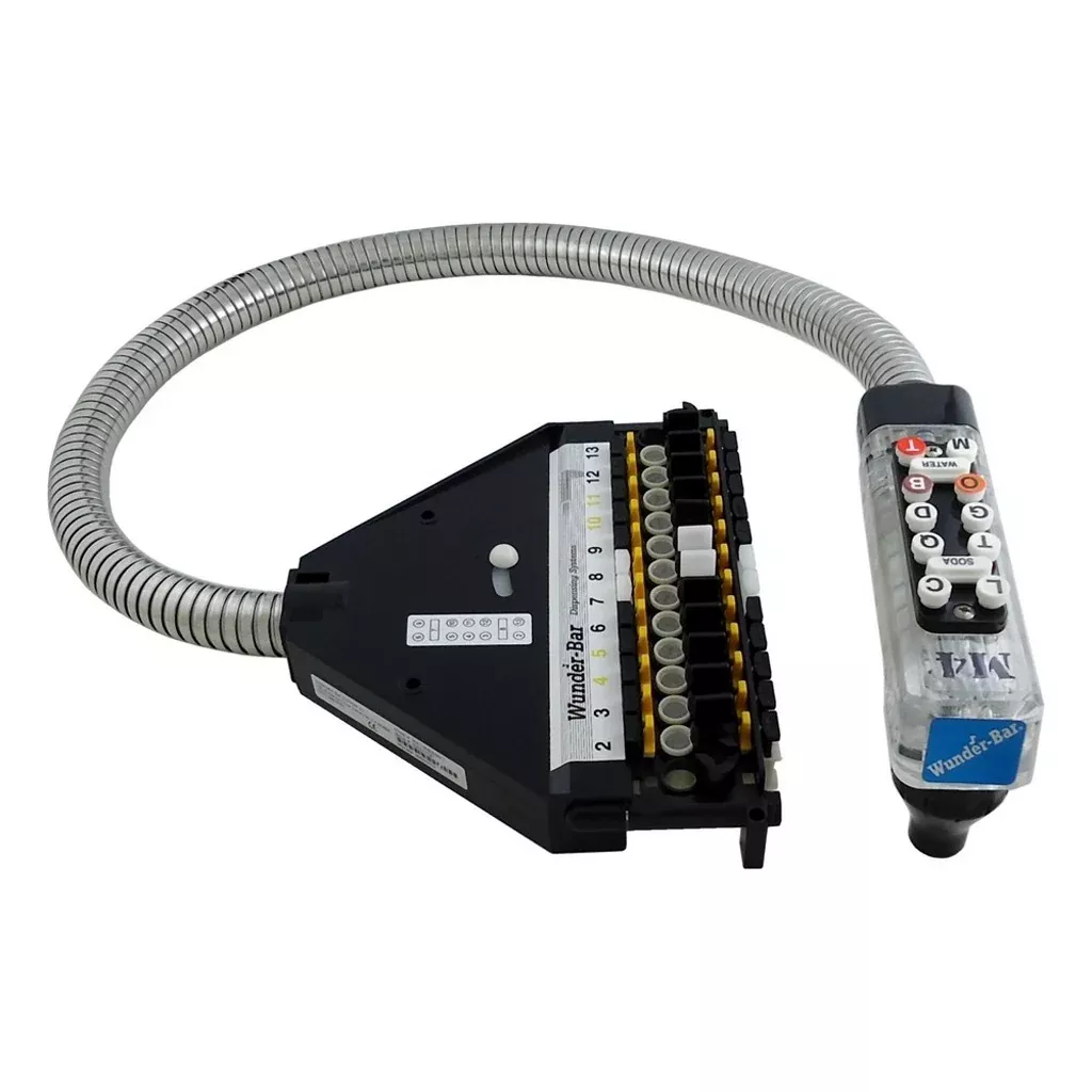 Wunder-Bar Mark 4 Bargun, 12 Button, 36" Hose, Black - M412640KSM3