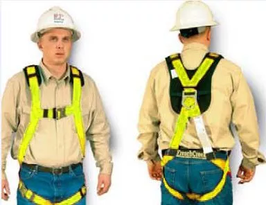 YELLOW BODY HARNESS M-XL SIZE